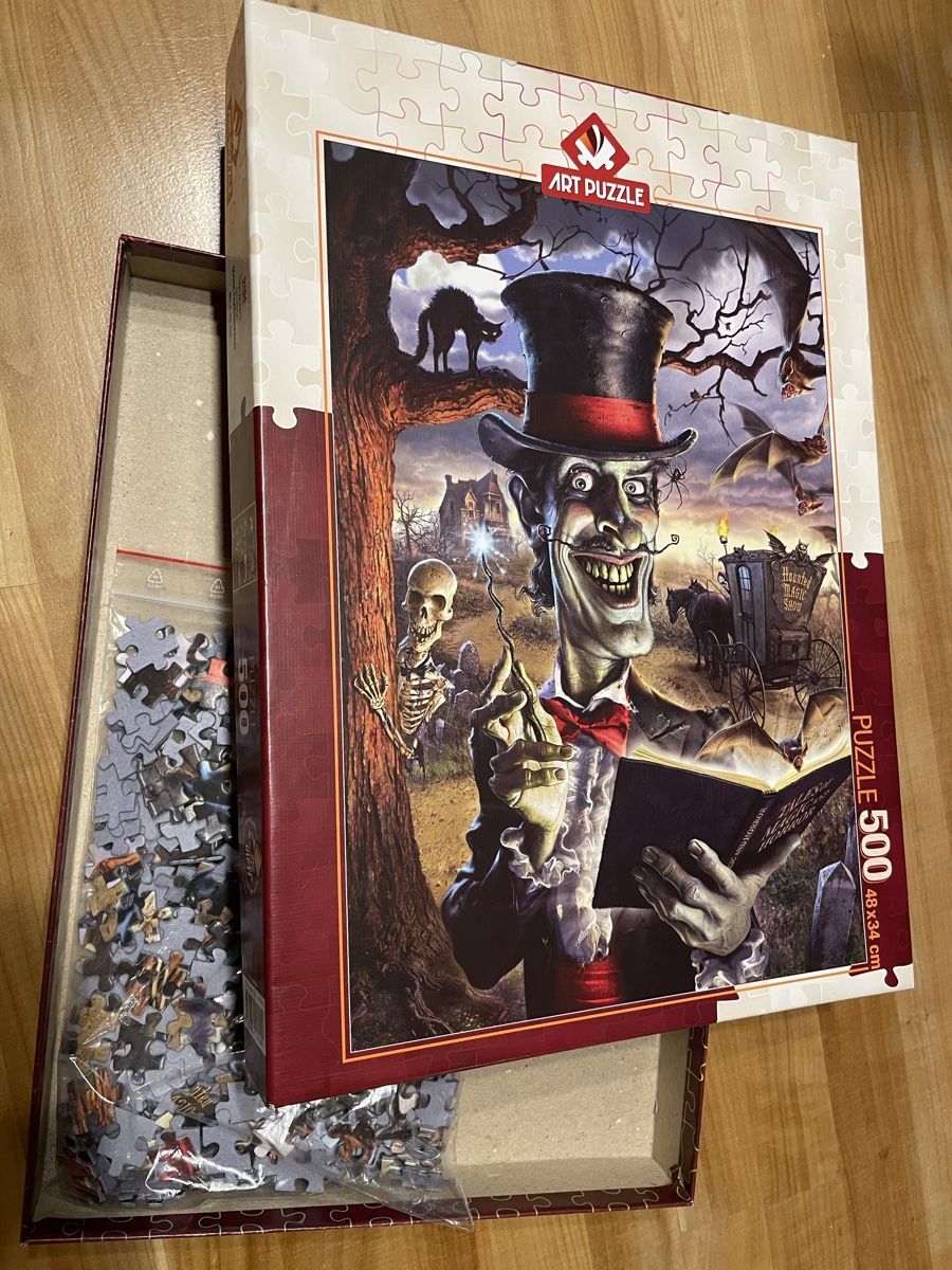 Puzzle: Puzzle 500 Teile Der Hexer – Usato da Rümlang venduto da Sambas19 3