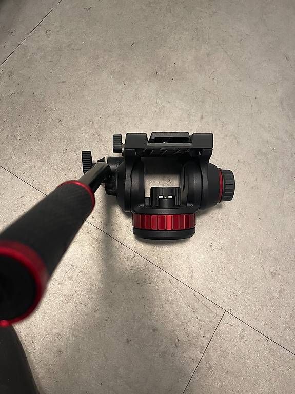 Manfrotto Treppiedi & Teste: Manfrotto Pro Fluid Video-Neiger m.fl.Basis+504PL – Usato da Zürich venduto da gou_m6hp 1