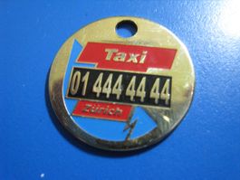 Taxi Zuerich Jeton / Marke aus Metall, Rarität, Top!   22