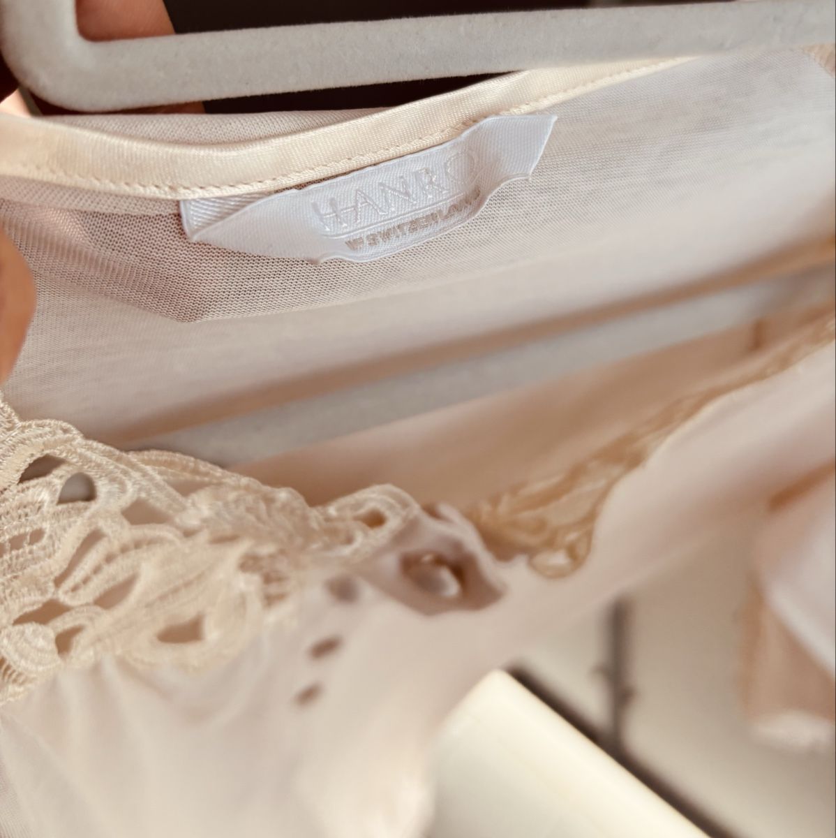 Hanro Negligees & Pigiami: Hanro Nachthemd Gr. L – Usato da Rheinfelden venduto da Jeva-Anna 1