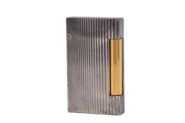 ST. Dupont Feuerzeug Versilbert 32 x 54 mm