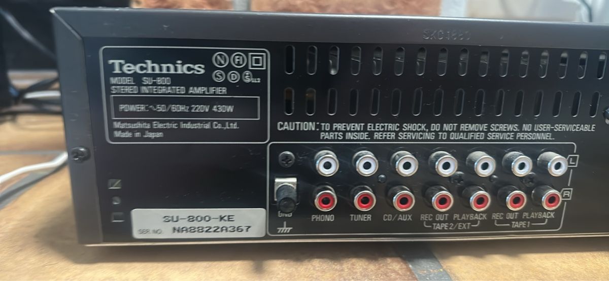 Technics Amplificatori: Technics SU-800 – Usato da Kägiswil venduto da mar_2ty5 2