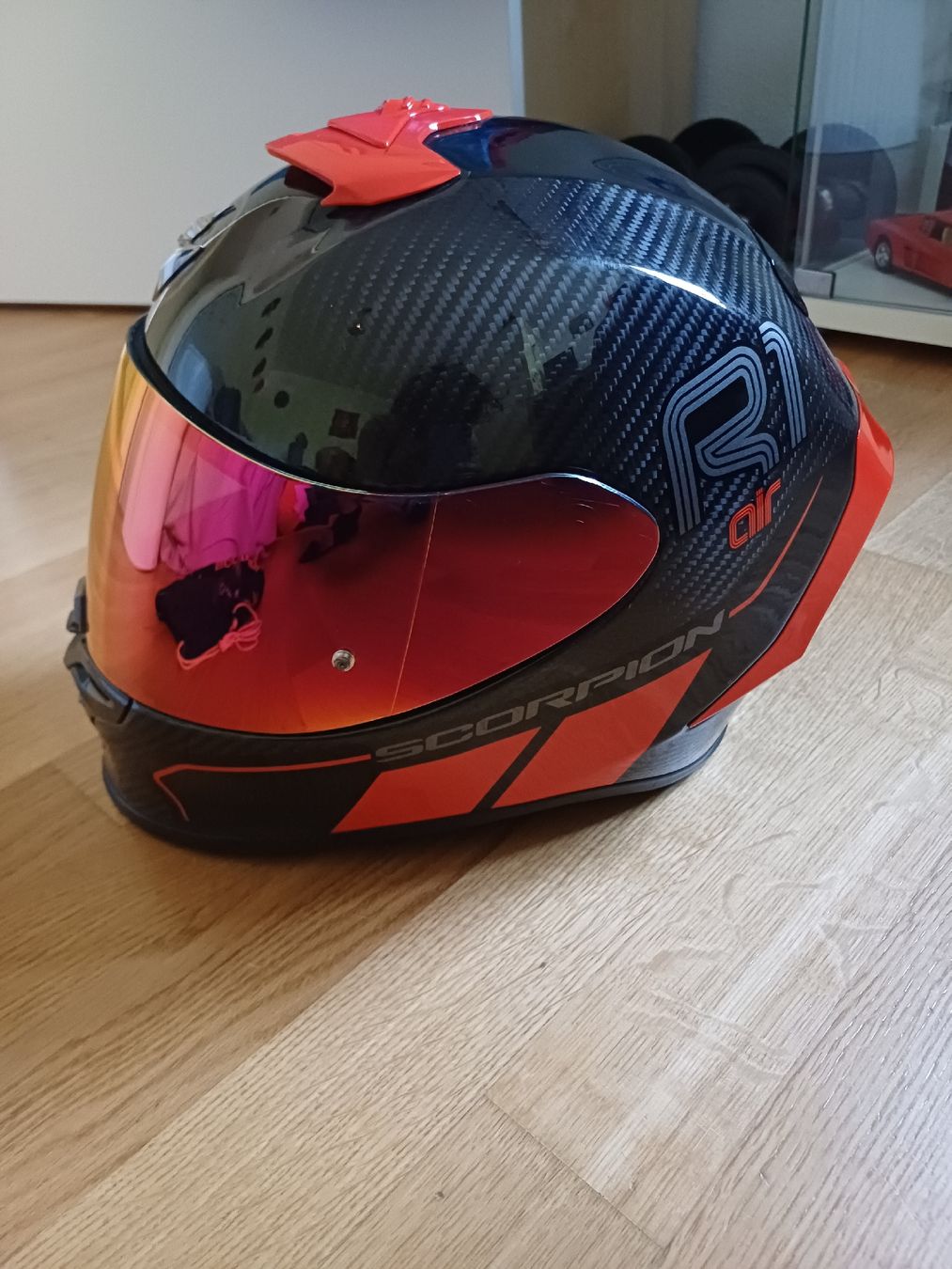 Caschi & visiere: Motorradhelm Scorpion Exo-R1 Evo Carbon – Usato da Dübendorf venduto da LZ9374 1
