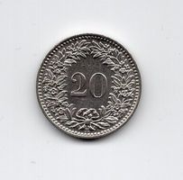 (2211) 20 Rappen 1927, Super, stgl