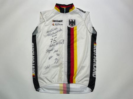 Signed Bike Jersey Germany Team Sz L