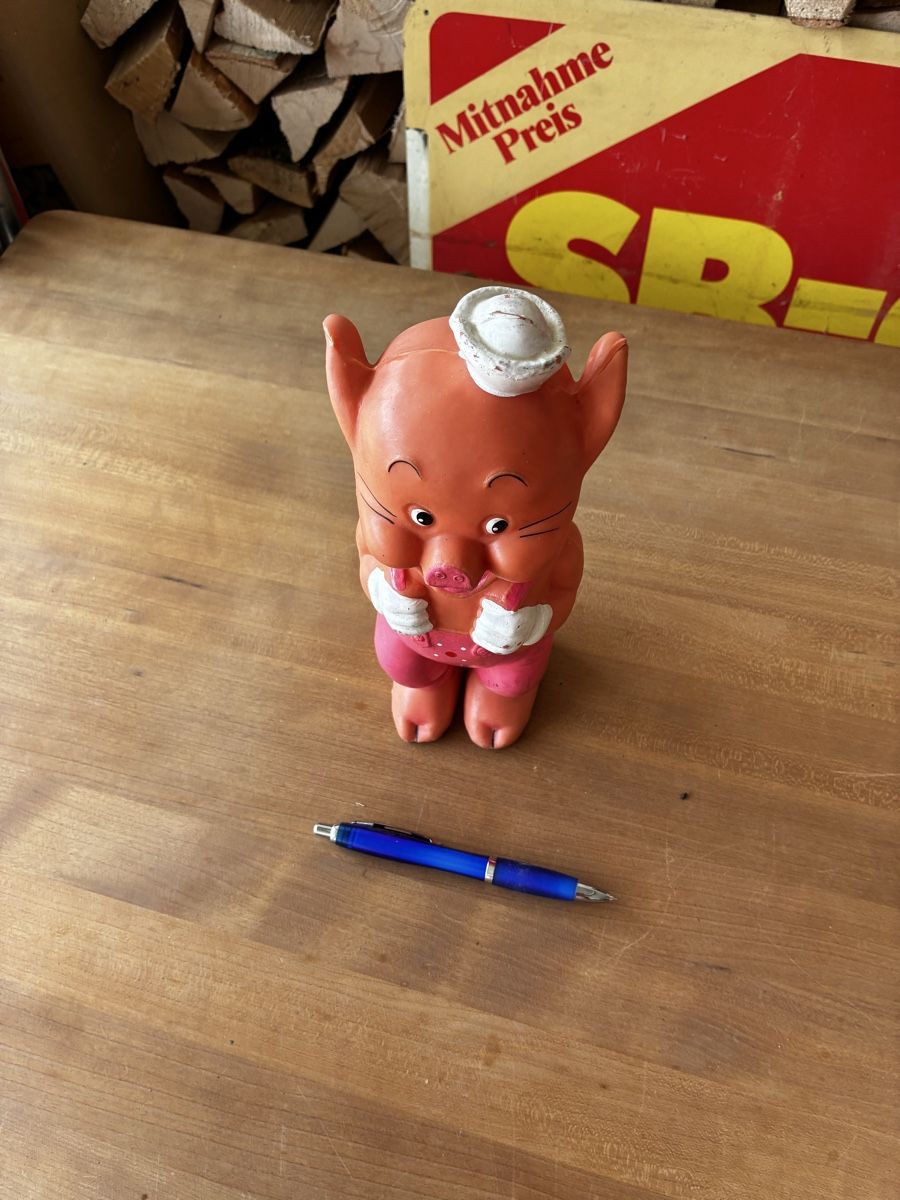 Figuren: Schweinchen Vintage – Gebraucht aus Lengnau BE von Warmbrodt