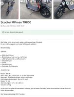 Scooter mit Sitz