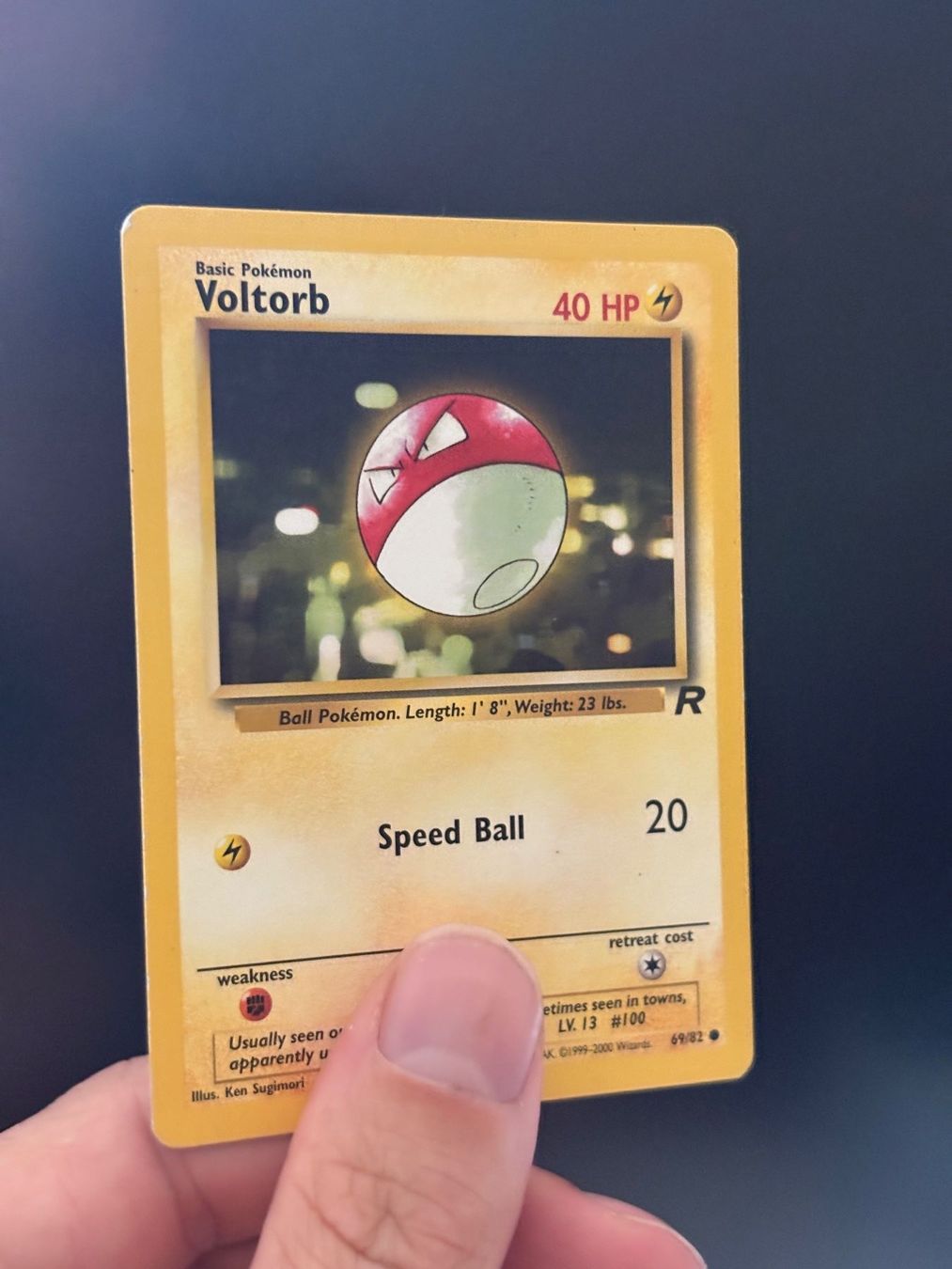 Pokémon Sammelbilder & Trading cards: Voltorb (Voltobal) 69/82 – TR Team Rocket EN – Gebraucht aus Davos Dorf von WadaDex 2