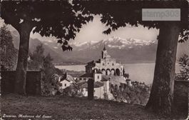 AK Locarno. Madonna del Sasso