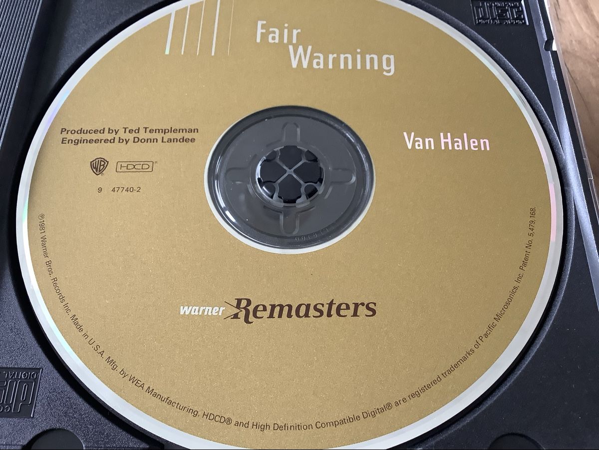 CDs: Van Halen - Fair Warning CD - – Gebraucht aus herzogenbuchsee von HIFIANER 2