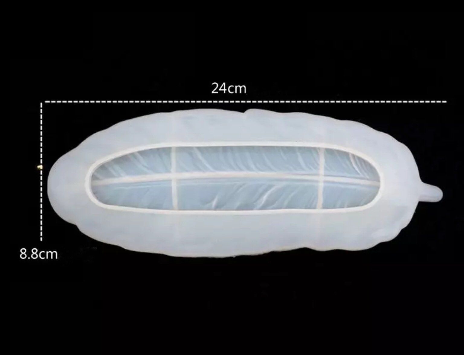 Teglie da forno: Giessform Silikonform Feder 24 cm – Nuovo e nell'imballaggio originale da Kaltbrunn venduto da schere-stein-papier 1