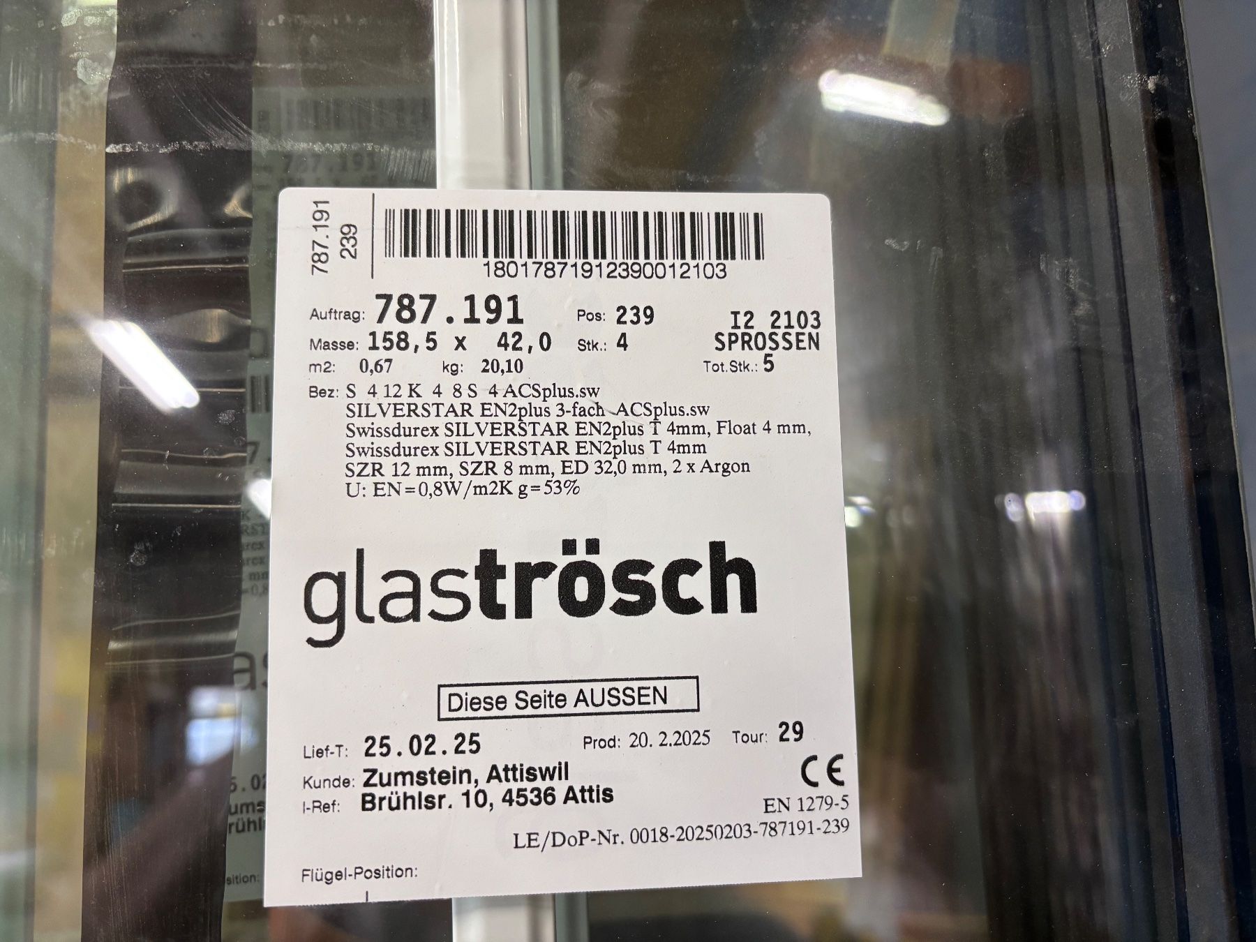 Verres: Glas – D'occasion à Attiswil par inf_zg89 1