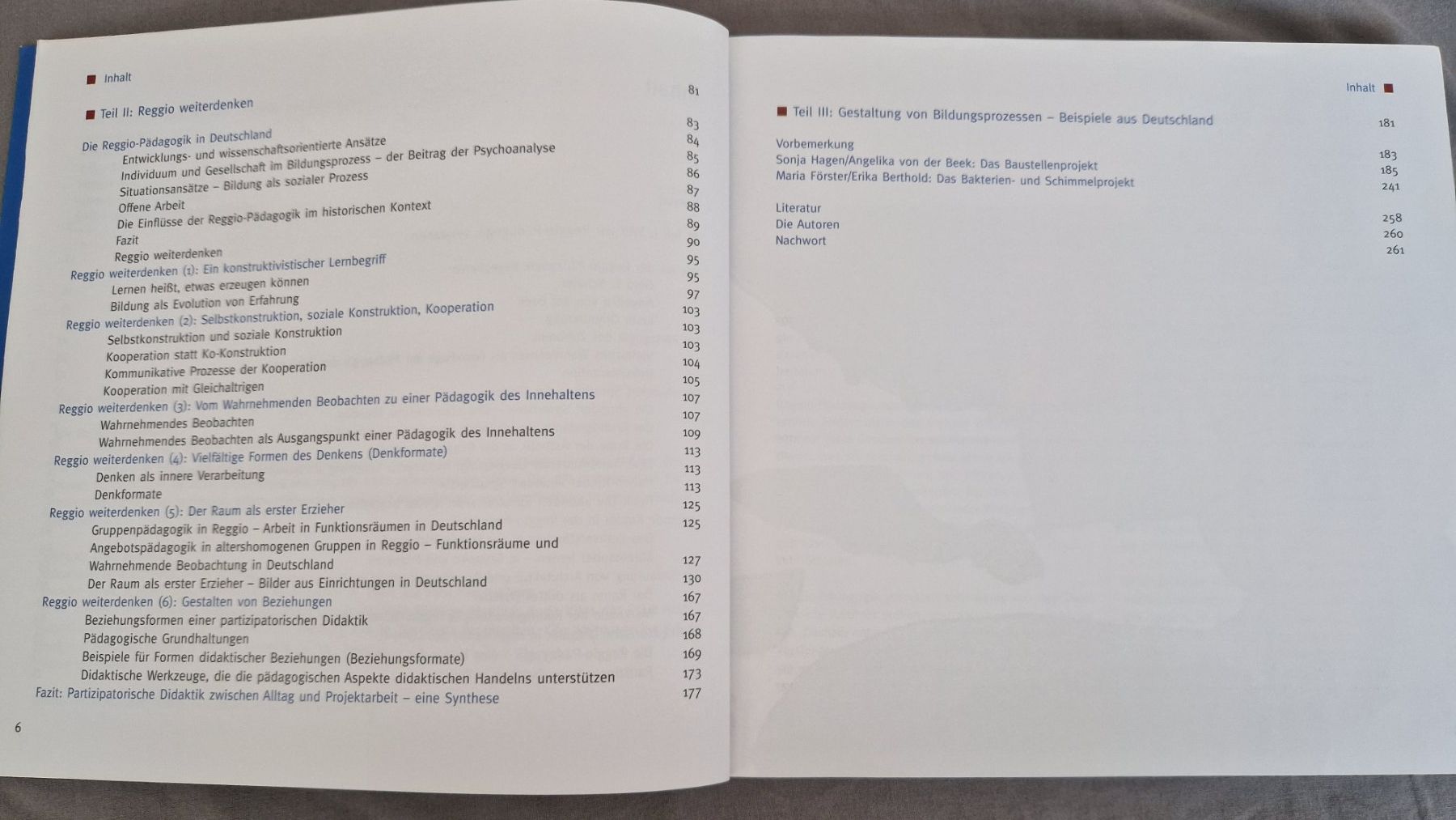Bücher: Buch zu Reggio – Gebraucht aus Rupperswil von RoRo04 3