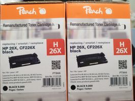 Remanucatured Druckerpratrone ersetzt HP 26X, CF226X