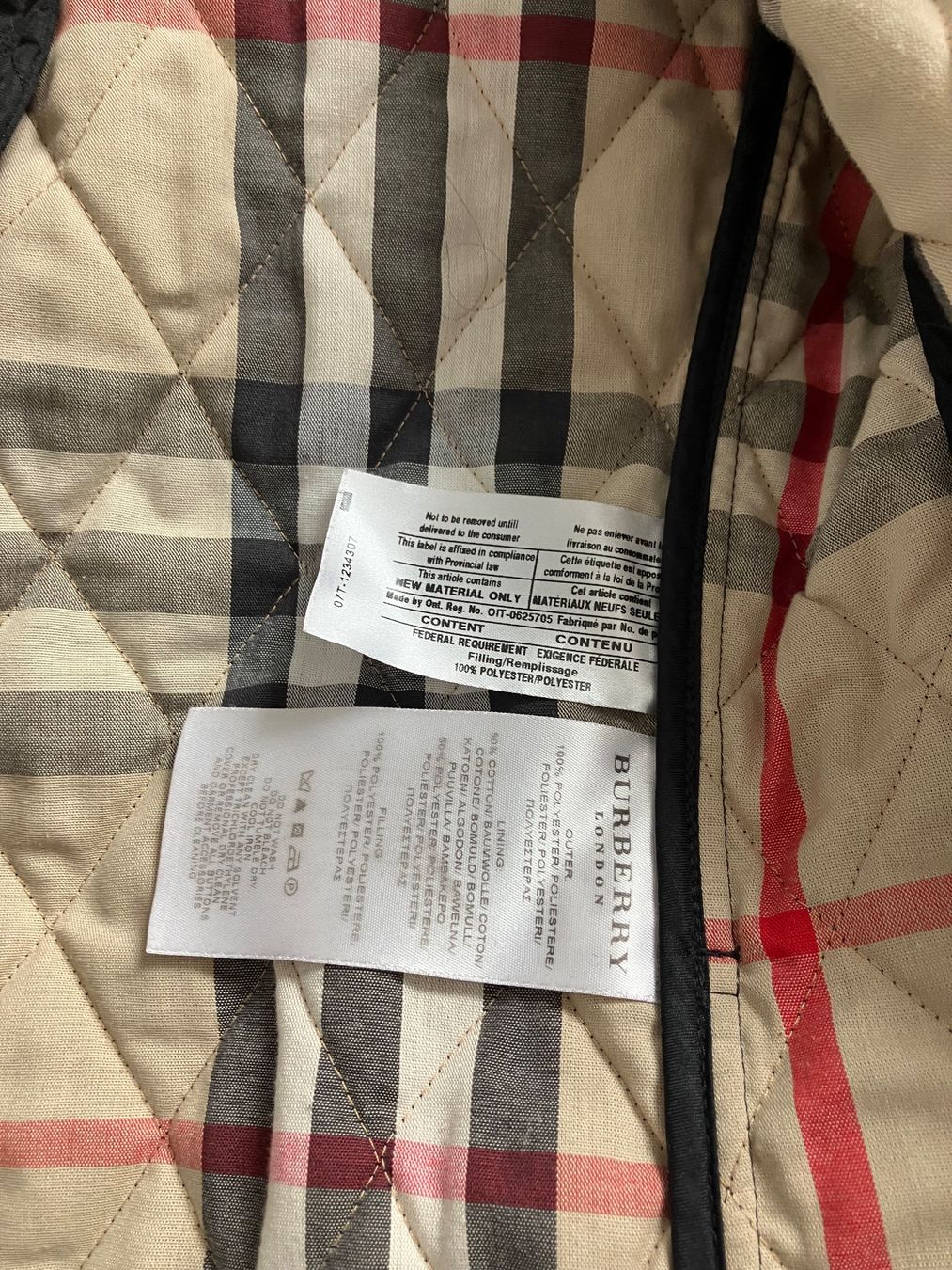 Burberry Giacche: BURBERRY Jacke – Usato da Huttwil venduto da Badi369 7
