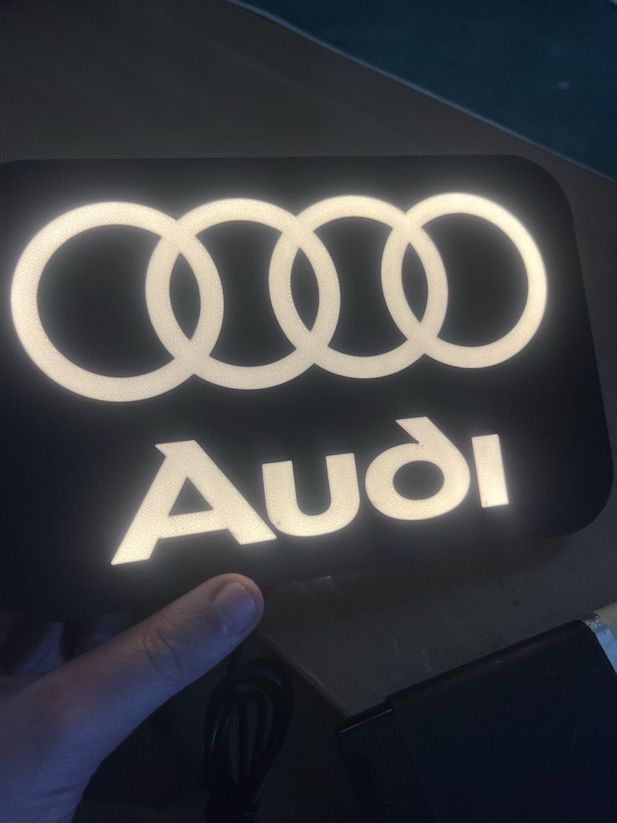Lampade: Lampe lightbox led Audi – Nuovo (secondo la descrizione) da Noville venduto da Berlusconi55 1