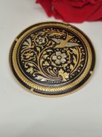 Vintage Dramaszene Brosche Gold & Metall,Toledo,Top Zustand!