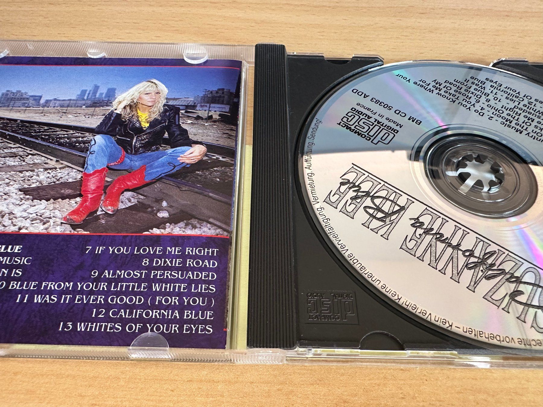 CD: Suzanne Klee – California Blue – Usato da Rikon im Tösstal venduto da Alpenmutz 2