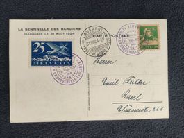 1924 - La Sentinelle des Rangiers / Lausanne - Ansichtskarte