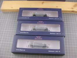 Liliput L260100 3xSBB Schotterwagen Xs 72, in OVP