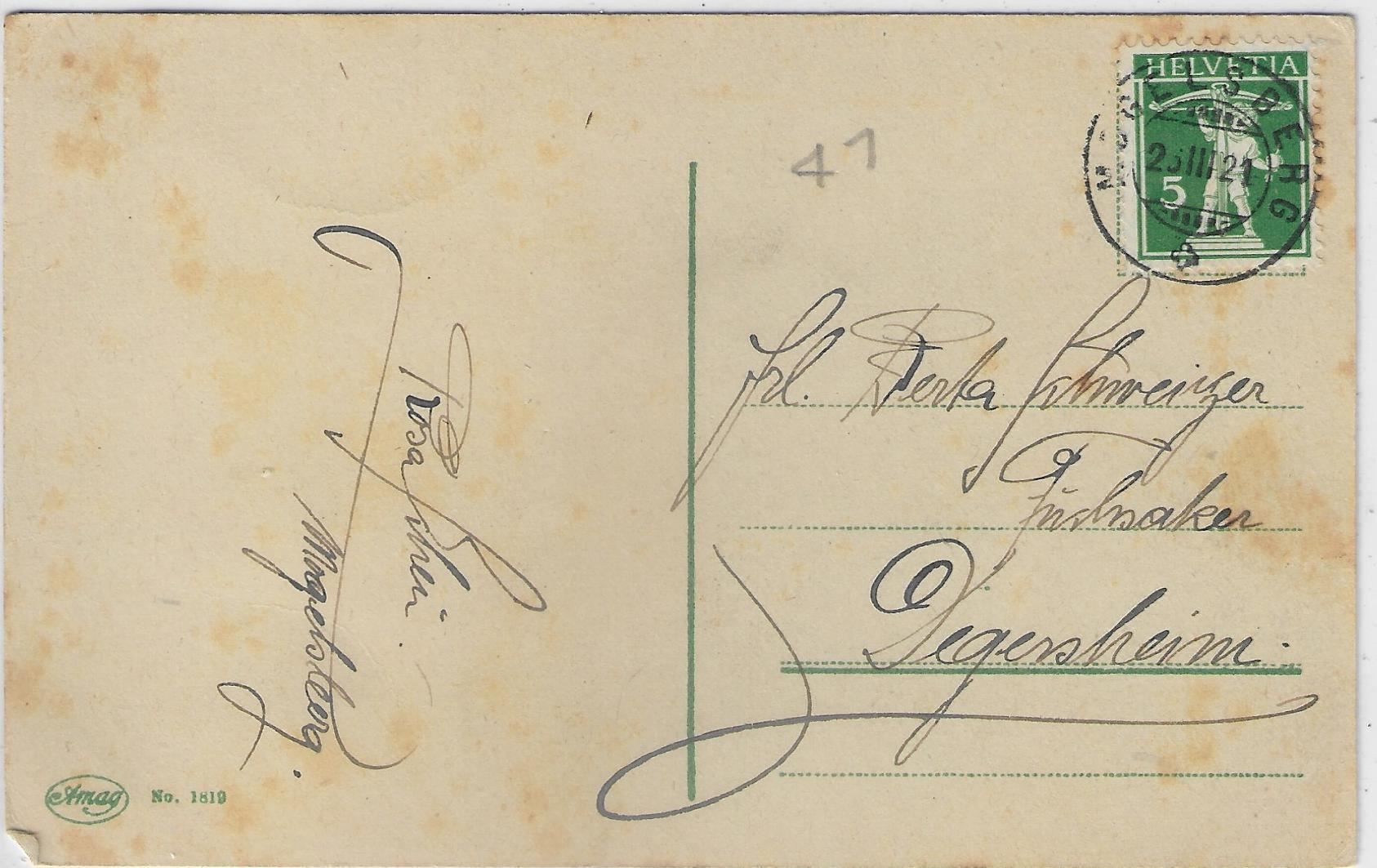 Cartoline postali: Herzliche Ostergrüsse - Litho – Usato da Ettingen venduto da Kartenplanet 1