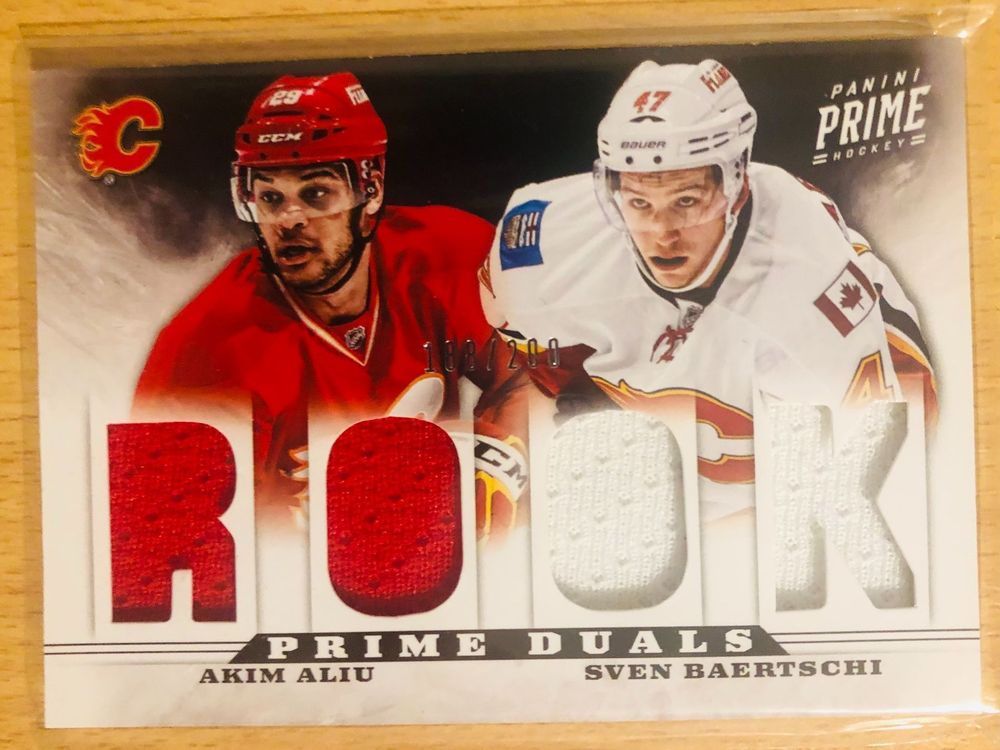 NHL Dual Rookie Card /200 Sven Bärtschi (Neu (gemäss Beschreibung)) in ...