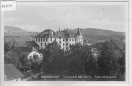 Orsonnens - Pensionnat Ste-Marie Ecole Menagere