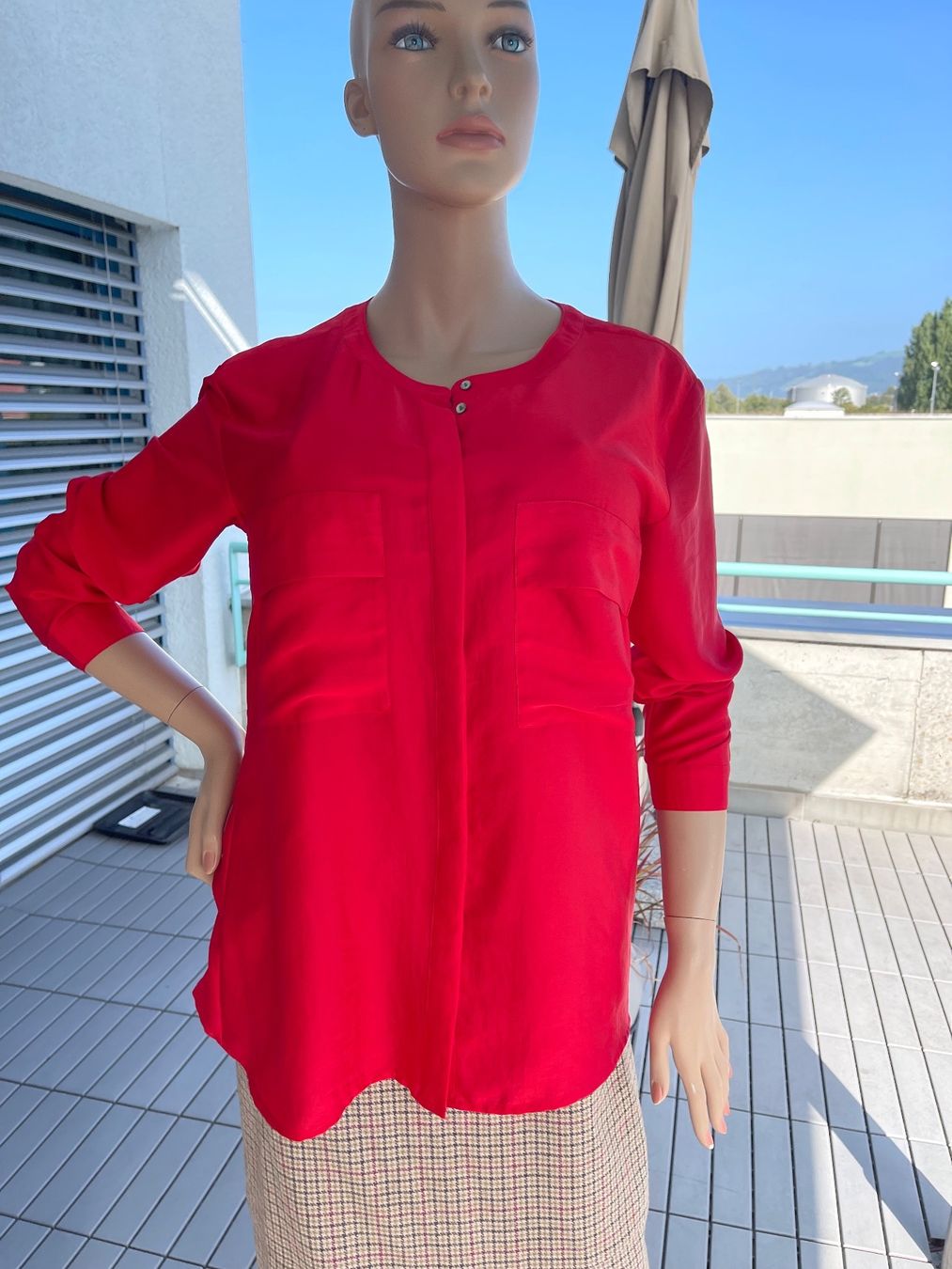 Esprit Camicette: Esprit satiniertes Hemd Hemdbluse Gr.S (38) Neu – Nuovo (secondo la descrizione) da Rotkreuz venduto da beltraum 3