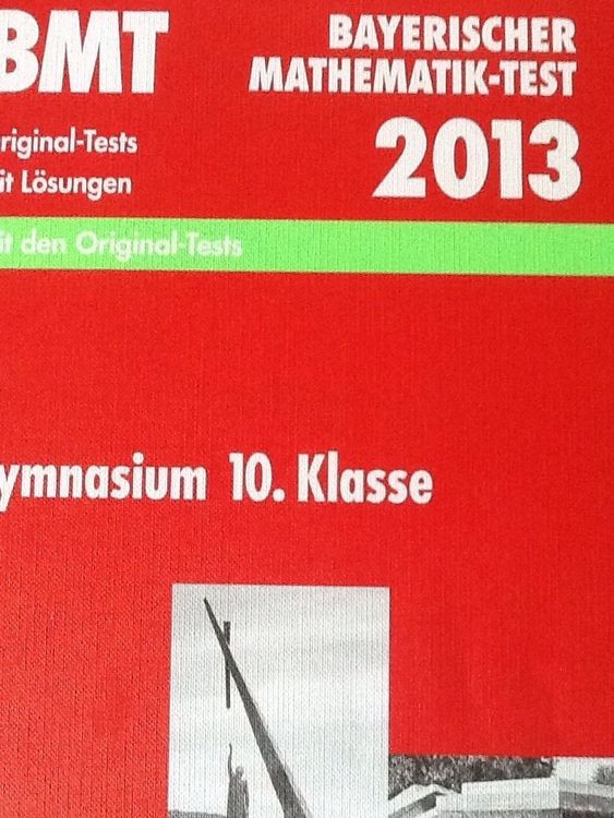 BMT Bayerischer Mathematik TestGymnasium 10. Klasse Kaufen auf Ricardo