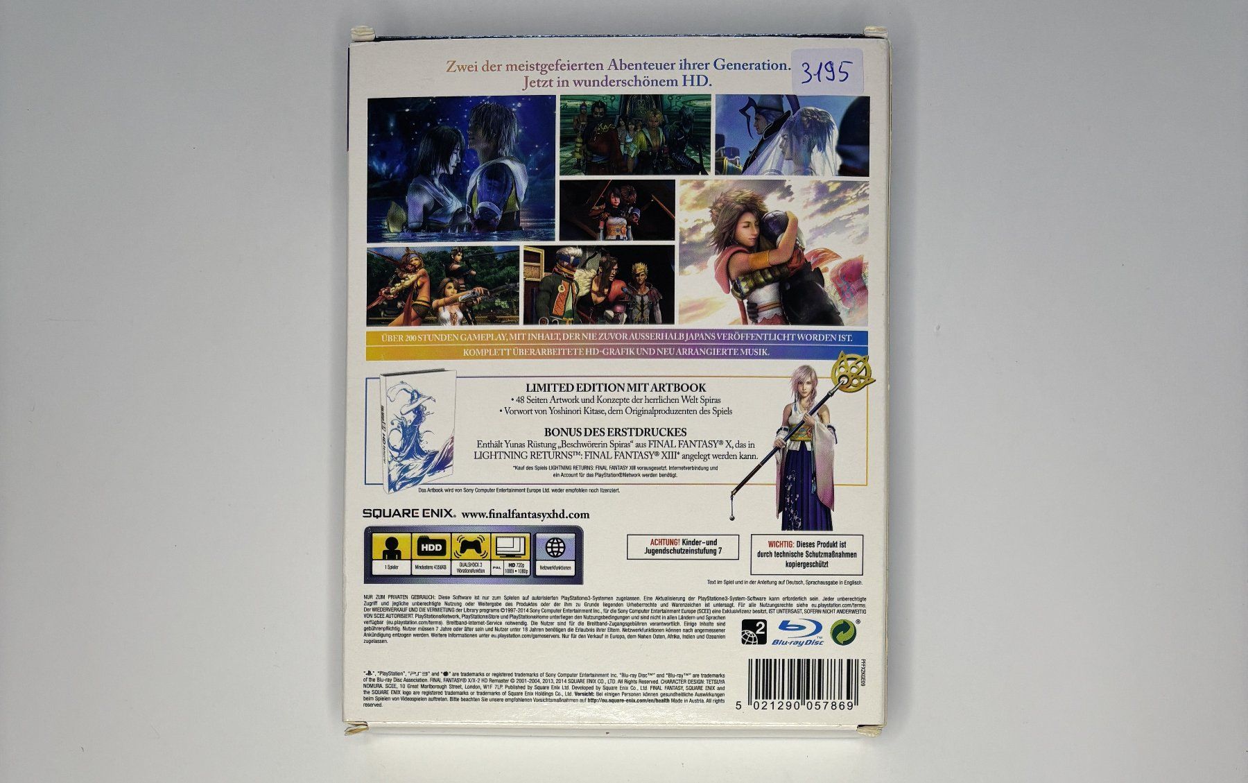 Giochi: PS3 - Final Fantasy X/X-2 HD Remaster - Limited Edition – Usato da Allschwil venduto da Bullach 1