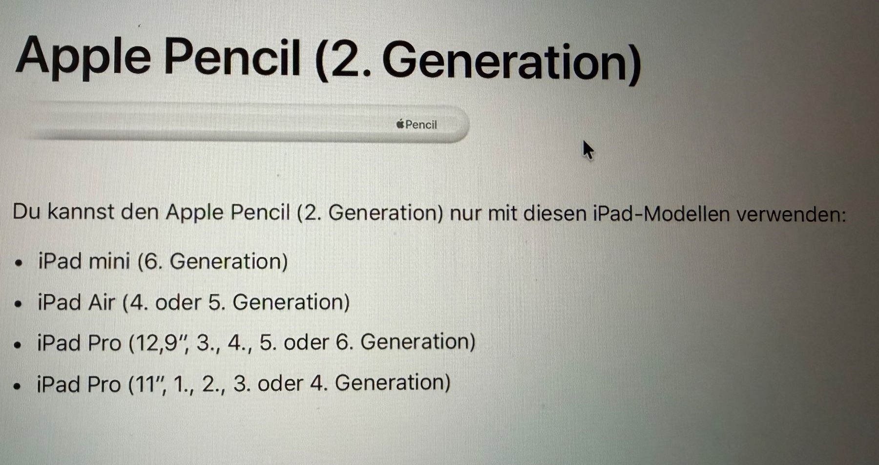 Apple Stifte & Marker: Apple Pencil 2. Generation – Neu und originalverpackt aus Romanshorn von 001000ms 5
