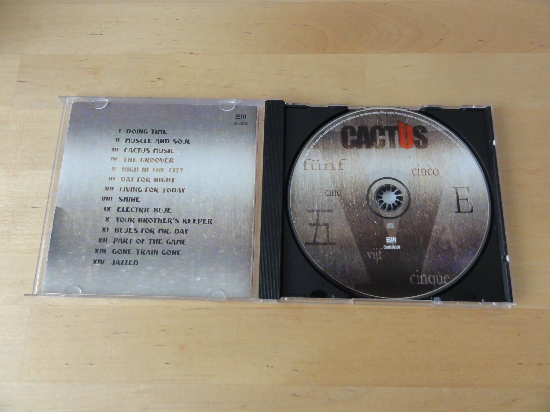CD: CACTUS "V" – Usato da zürich venduto da Goldimmund 2