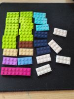 Lego Platten 2x4 div Farben 3020 29 Stück