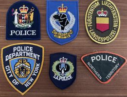 Patches Polizei Ausland