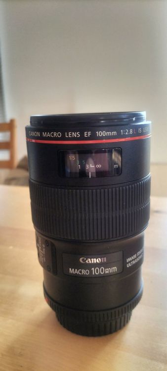 Canon EF 100mm F 2 8L Macro IS USM Gebraucht In Kerzers F r CHF 400 