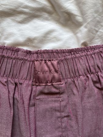 Pantaloni pigiama Calvin Klein viola taglia S nuovo