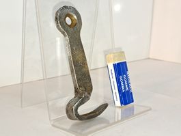 1 grosser antiker Verschluss Haken, 12.7cm (LOT707#MBS3)