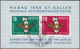 1959, W38 NABAG St.Gallen (Bg.Nr. 2) mit Ersttagsstempel