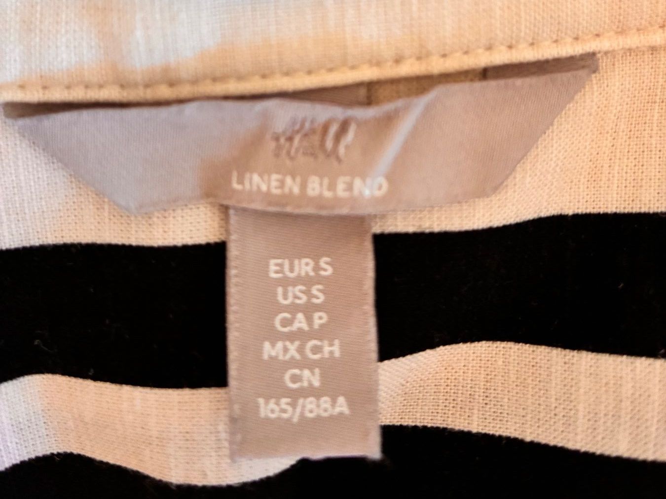 H&M Robes: Neu: Ärmelloses Kleid gestreift Grösse S – Neuf (Voir description) à Lichtensteig par christine099 8