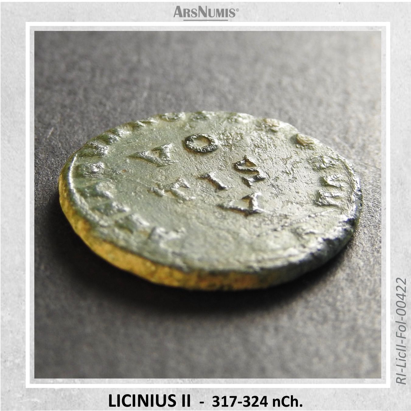 Tutti le monete: Römische Münze - Licinius II. – Usato da Oberwil b. Zug venduto da ArsNumis 3