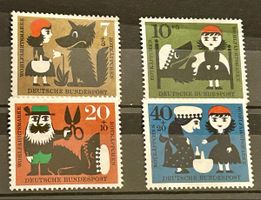 Timbres RFA - Le petit chaperon rouge - Collection