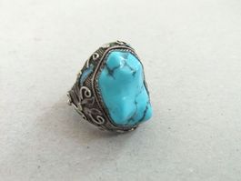 Ring Türkis Emaille - China