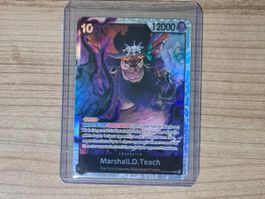 One Piece TCG: Marshall.D.Teach -SR- OP09 (EN)