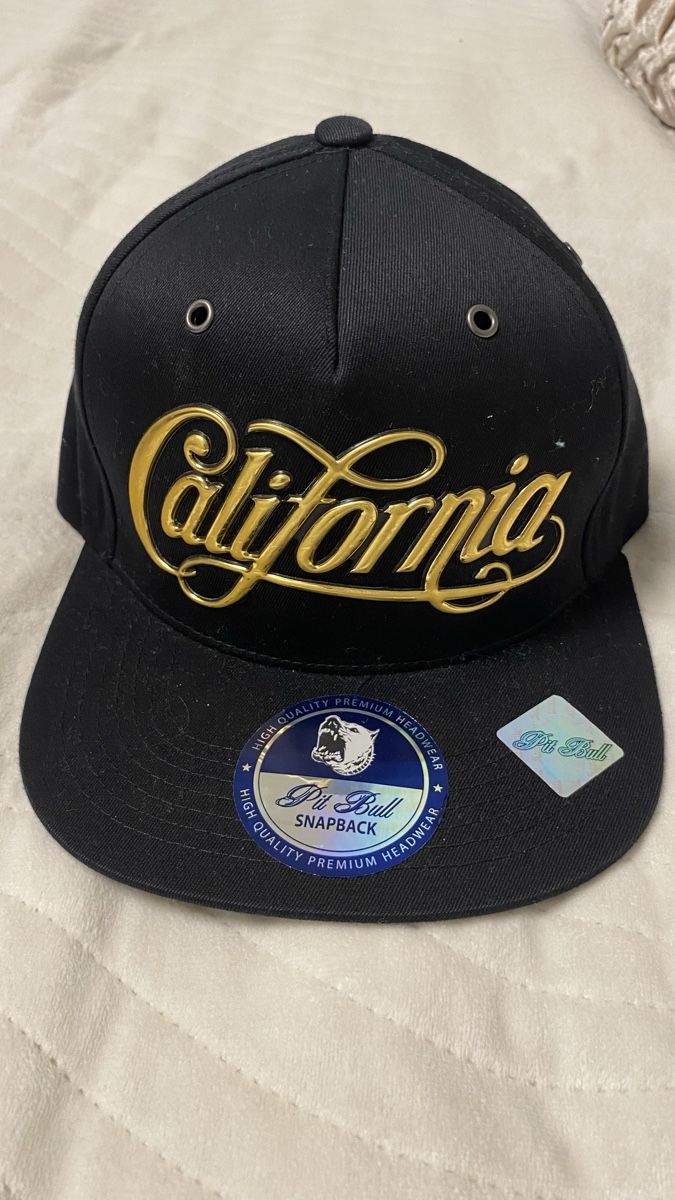 Altro in  Abbigliamento & Accessori: Schwarze California Snapback Cap - Sommer Style! – Nuovo e nell'imballaggio originale da Wil SG venduto da lab_xx98