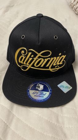 Schwarze California Snapback Cap - Sommer Style!