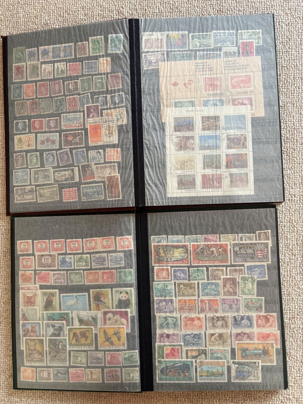 Alle Briefmarken: 2 Alben mit Briefmarken – Gebraucht aus Steinmaur von Nicorutishauser 3