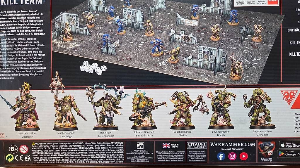Kits de montage: Starterset Warhammer 40.000 Kill Team, Deutsch – Neuf avec emballage d'origine à Rothrist par Benj1990 3