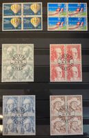Schweiz 1979 Pro Patria, Luftfahrt, Ballon 6x 4er-Blöcke CTO