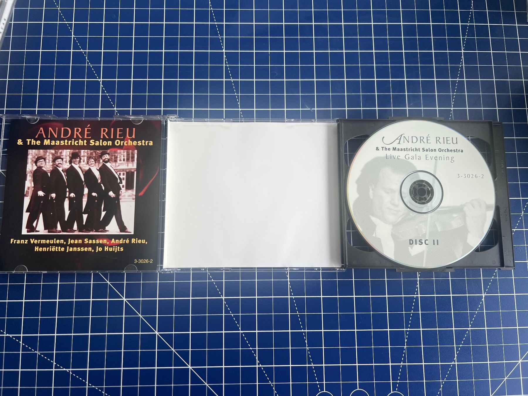 CD: André Rieu  – Live Gala Evening 2CD – Usato da st.gallen venduto da sophiephie 2