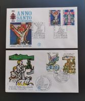 Vatikan Briefmarken 2 schöne FDC 1983 / 1988